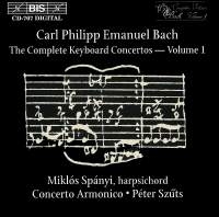 Bach Carl Philipp Emanuel - Keyb Concertos Vol 1 ryhmässä ME SUOSITTELEMME / Joululahjavinkki: CD @ Bengans Skivbutik AB (2006768)