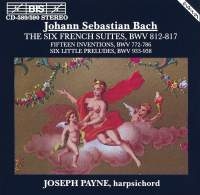 Bach Johann Sebastian - The 6 French Suites ryhmässä CD @ Bengans Skivbutik AB (2006771)