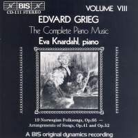 Grieg Edvard - Complete Piano Music Vol 8 ryhmässä ME SUOSITTELEMME / Joululahjavinkki: CD @ Bengans Skivbutik AB (2006800)