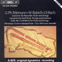 Telemann Georg Philipp - Recorder Fl Conc /Bach ryhmässä ME SUOSITTELEMME / Joululahjavinkki: CD @ Bengans Skivbutik AB (2006819)