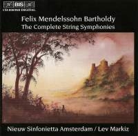 Mendelssohn Felix - Complete String Symphony ryhmässä CD @ Bengans Skivbutik AB (2006823)