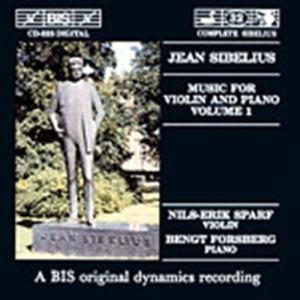 Sibelius Jean - Music For Violin/Piano Vol 1 ryhmässä CD @ Bengans Skivbutik AB (2006832)