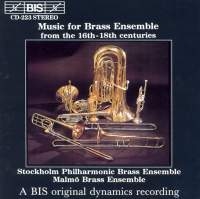 Various - Music For Brass Ens 16/18Thc ryhmässä CD @ Bengans Skivbutik AB (2006856)