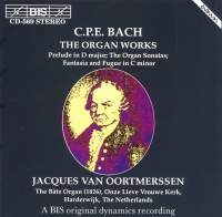 Bach Carl Philipp Emanuel - Organ Works ryhmässä ME SUOSITTELEMME / Joululahjavinkki: CD @ Bengans Skivbutik AB (2006877)