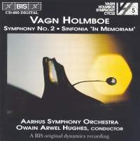 Holmboe Vagn - Symphony 2 /Sinf In Memoriam ryhmässä CD @ Bengans Skivbutik AB (2006887)