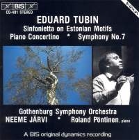 Tubin Eduard - Sinf /Sym 7 /Piano Concertino ryhmässä CD @ Bengans Skivbutik AB (2006894)