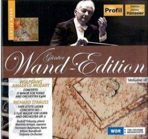 Mozart/Strauss R (Wand Edition Vol - Piano Concerto, Vier Letzte Lieder ryhmässä CD @ Bengans Skivbutik AB (2007028)