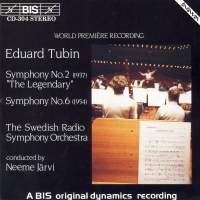 Tubin Eduard - Symphony 2/Legendary 6 ryhmässä ME SUOSITTELEMME / Joululahjavinkki: CD @ Bengans Skivbutik AB (2007087)