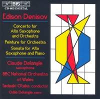 Denisov Edison - Concerto For Alto Sax& Orch ryhmässä ME SUOSITTELEMME / Joululahjavinkki: CD @ Bengans Skivbutik AB (2007116)