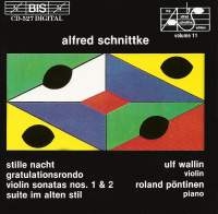 Schnittke Alfred - Violin Son 1/2 Stille Nacht ryhmässä ME SUOSITTELEMME / Joululahjavinkki: CD @ Bengans Skivbutik AB (2007143)