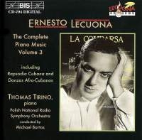 Lecuona Ernesto - Piano Music Vol 3 ryhmässä ME SUOSITTELEMME / Joululahjavinkki: CD @ Bengans Skivbutik AB (2007145)