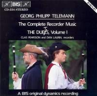 Telemann Georg Philipp - Complete Recorder Music Vol 1 ryhmässä ME SUOSITTELEMME / Joululahjavinkki: CD @ Bengans Skivbutik AB (2007150)