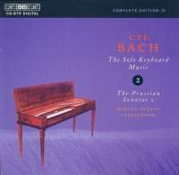 Bach Carl Philipp Emanuel - Solo Keyb Music Vol 2 ryhmässä CD @ Bengans Skivbutik AB (2007164)