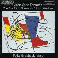 Forsman John Väinö - 5 Piano Son /5 Improvisations ryhmässä CD @ Bengans Skivbutik AB (2007177)