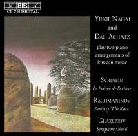 Glazunov Alexander - 2 Piano Transcriptions ryhmässä ME SUOSITTELEMME / Joululahjavinkki: CD @ Bengans Skivbutik AB (2007179)