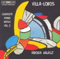 Villa Lobos Heitor - Complete Piano Music Vol 2 ryhmässä CD @ Bengans Skivbutik AB (2007182)