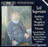 Segerstam Leif - Symphony 16 /Nocturne ryhmässä CD @ Bengans Skivbutik AB (2007229)