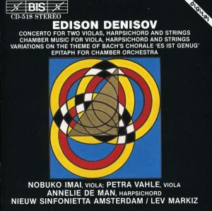 Denisov Edison - Concerto For 2 Vas & Hpd ryhmässä CD @ Bengans Skivbutik AB (2007252)