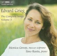 Grieg Edvard - Complete Songs Vol 3 ryhmässä CD @ Bengans Skivbutik AB (2007255)