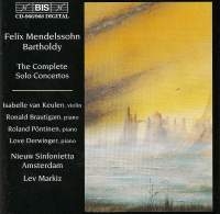 Mendelssohn Felix - Complete Solo Concertos ryhmässä CD @ Bengans Skivbutik AB (2007270)