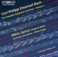 Bach Carl Philipp Emanuel - Keyb Concertos Vol 7 ryhmässä ME SUOSITTELEMME / Joululahjavinkki: CD @ Bengans Skivbutik AB (2007286)