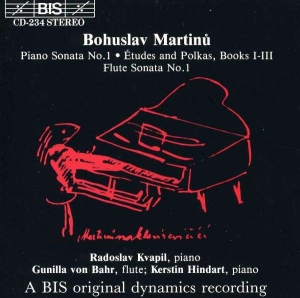 Martinu Bohuslav - Piano Son 1 /Etudes /Polkas ryhmässä ME SUOSITTELEMME / Joululahjavinkki: CD @ Bengans Skivbutik AB (2007288)