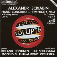 Scriabin Alexander - Piano Conc /Sym 3 ryhmässä ME SUOSITTELEMME / Joululahjavinkki: CD @ Bengans Skivbutik AB (2007352)