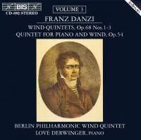 Danzi Franz - Wind Quintets Vol 3 ryhmässä ME SUOSITTELEMME / Joululahjavinkki: CD @ Bengans Skivbutik AB (2007363)