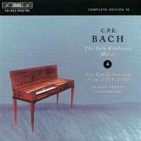 Bach Carl Philipp Emanuel - Solo Keyb Music Vol 4 ryhmässä CD @ Bengans Skivbutik AB (2007368)