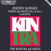 Kodaly Zoltan - String Quartet 1/2  Gavotte ryhmässä ME SUOSITTELEMME / Joululahjavinkki: CD @ Bengans Skivbutik AB (2007373)