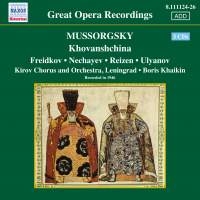 Mussorgsky - Khovanschina ryhmässä CD @ Bengans Skivbutik AB (2007410)