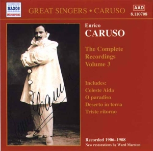 Various - Caruso Complete Recordings Vol ryhmässä CD @ Bengans Skivbutik AB (2007457)