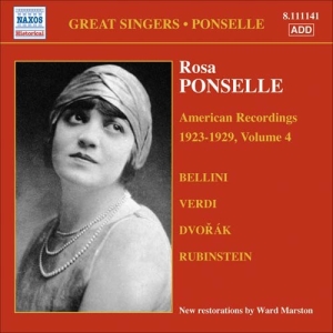 Rosa Ponselle - American Recordings Vol.4 ryhmässä ME SUOSITTELEMME / Joululahjavinkki: CD @ Bengans Skivbutik AB (2007549)