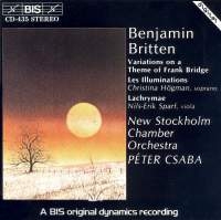 Britten Benjamin - Frank Bridge Vars ryhmässä ME SUOSITTELEMME / Joululahjavinkki: CD @ Bengans Skivbutik AB (2007599)