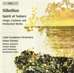 Sibelius - Spirit Of Nature - Cantatas Vo ryhmässä ME SUOSITTELEMME / Joululahjavinkki: CD @ Bengans Skivbutik AB (2007608)