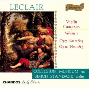 Leclair - Violin Concertos Vol I ryhmässä ME SUOSITTELEMME / Joululahjavinkki: CD @ Bengans Skivbutik AB (2007732)