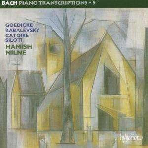 Bach - Piano Transcriptions 5 (H Miln ryhmässä ME SUOSITTELEMME / Joululahjavinkki: CD @ Bengans Skivbutik AB (2007863)