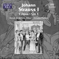 Strauss I Johann - Edition Vol. 8 ryhmässä CD @ Bengans Skivbutik AB (2007978)