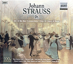 Strauss Johann - 100 Of His Best Compositions ryhmässä ME SUOSITTELEMME / Joululahjavinkki: CD @ Bengans Skivbutik AB (2008008)