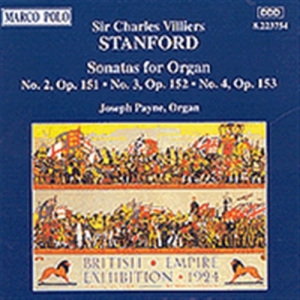 Stanford Charles Villiers - Organ Sonatas Opp. 151-153 ryhmässä ME SUOSITTELEMME / Joululahjavinkki: CD @ Bengans Skivbutik AB (2008035)