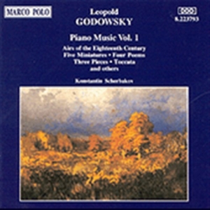 Godowsky Leopold - Piano Music Vol 1 ryhmässä ME SUOSITTELEMME / Joululahjavinkki: CD @ Bengans Skivbutik AB (2008148)