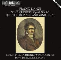 Danzi Franz - Wind Quintets Vol 1 ryhmässä ME SUOSITTELEMME / Joululahjavinkki: CD @ Bengans Skivbutik AB (2008333)