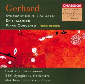 Gerhard - Symphony No. 3 ryhmässä CD @ Bengans Skivbutik AB (2008433)