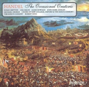 Handel George Frideric - Occasional Oratorio ryhmässä CD @ Bengans Skivbutik AB (2008587)