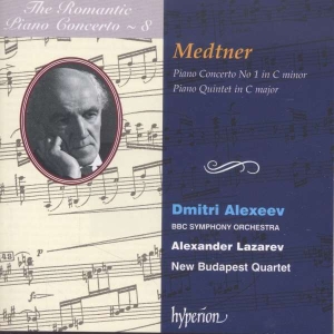 Medtner Nikolay - Piano Conc 1 /Piano Quintet ryhmässä CD @ Bengans Skivbutik AB (2008626)