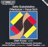 Gubaidulina Sofia - Offertorium Freue Dich ryhmässä ME SUOSITTELEMME / Joululahjavinkki: CD @ Bengans Skivbutik AB (2008678)