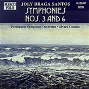 Braga-Santos Joly - Symphony 3 6 ryhmässä CD @ Bengans Skivbutik AB (2008883)