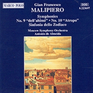 Malipiero Gian Francesco - Symphonies Nos. 9 & 10 ryhmässä CD @ Bengans Skivbutik AB (2008926)