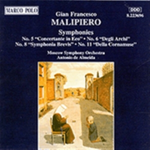 Malipiero Gian Francesco - Symphony 5 6 8 11 ryhmässä ME SUOSITTELEMME / Joululahjavinkki: CD @ Bengans Skivbutik AB (2008980)