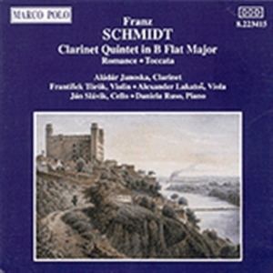 Schmidt Franz - Clarinet Quintet In B Flat ryhmässä CD @ Bengans Skivbutik AB (2009036)